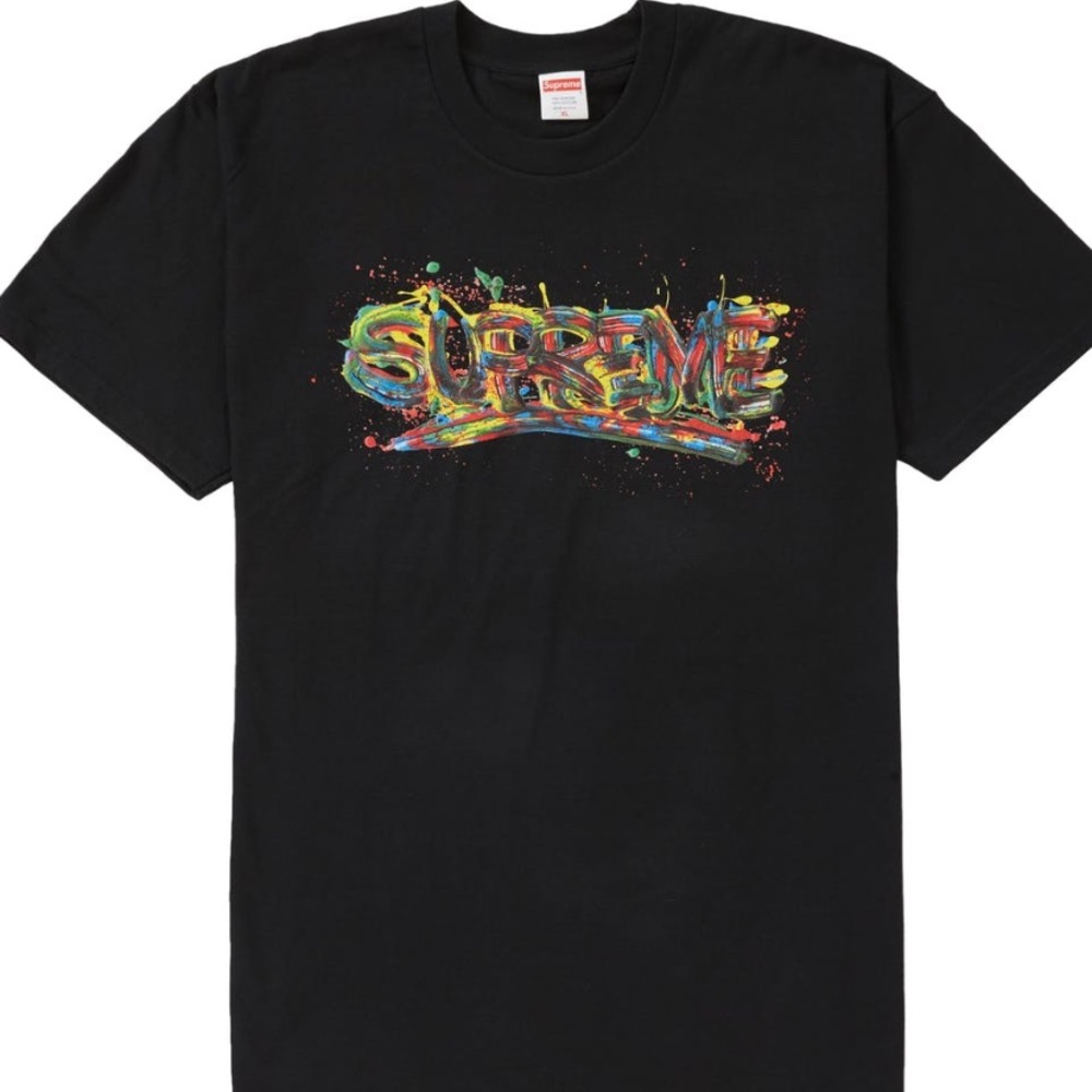 Supreme paint logo T